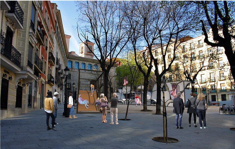Opera Truck transforms Madrid’s public plazas into interactive cultural spaces through modular architecture and urban performance.