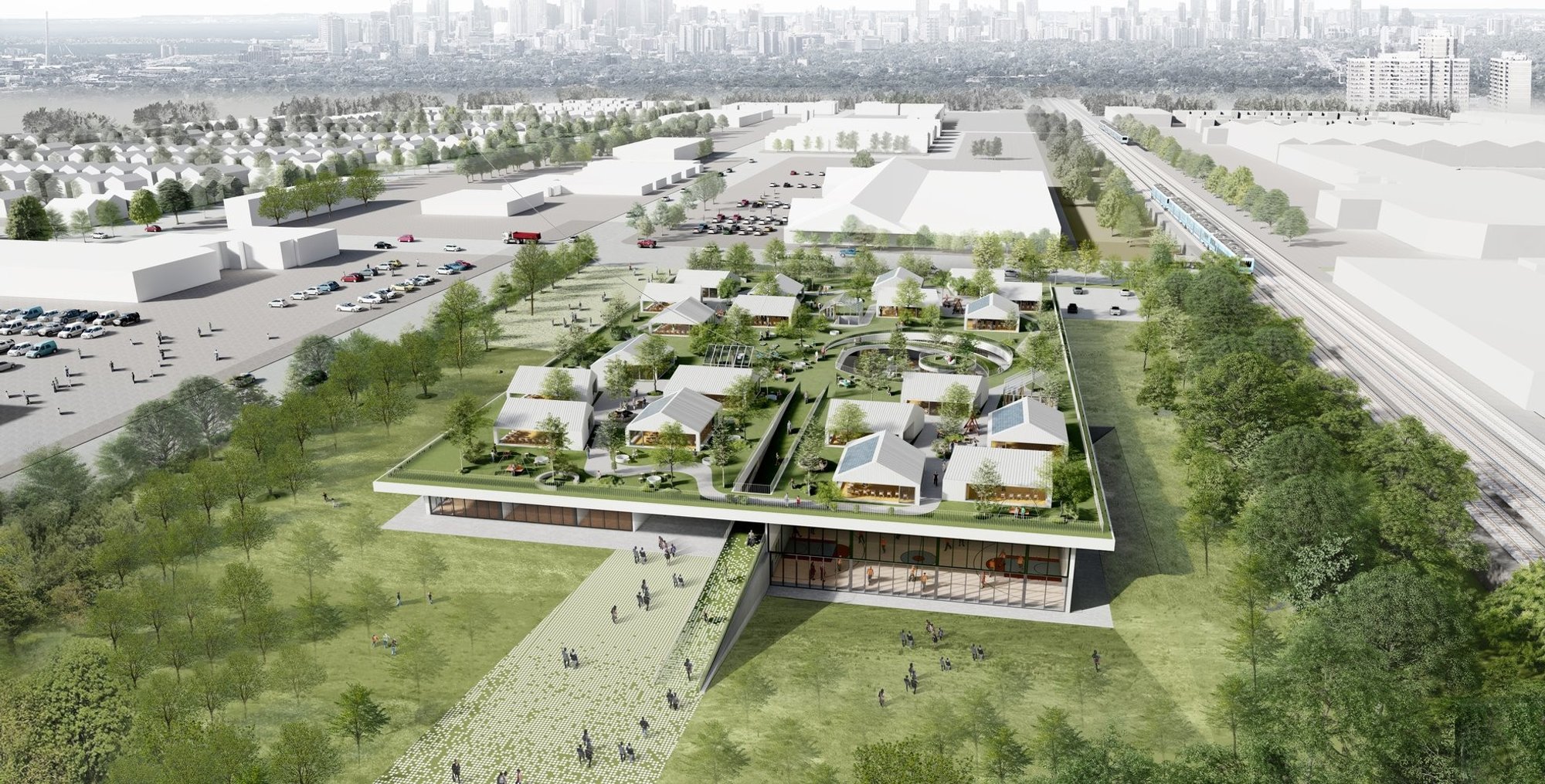 Fresh Air School | Sustainable School Architecture for Nature-Based Learning