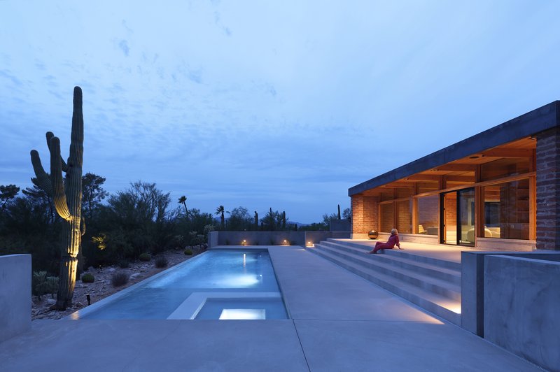 HK Associates Strips a 1960s Tom Gist House to Its Desert Bones in Tucson's Catalina Foothills