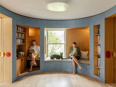 Studio Ben Allen Carves a Cocktail Library into the Heart of a Kent Farmhouse