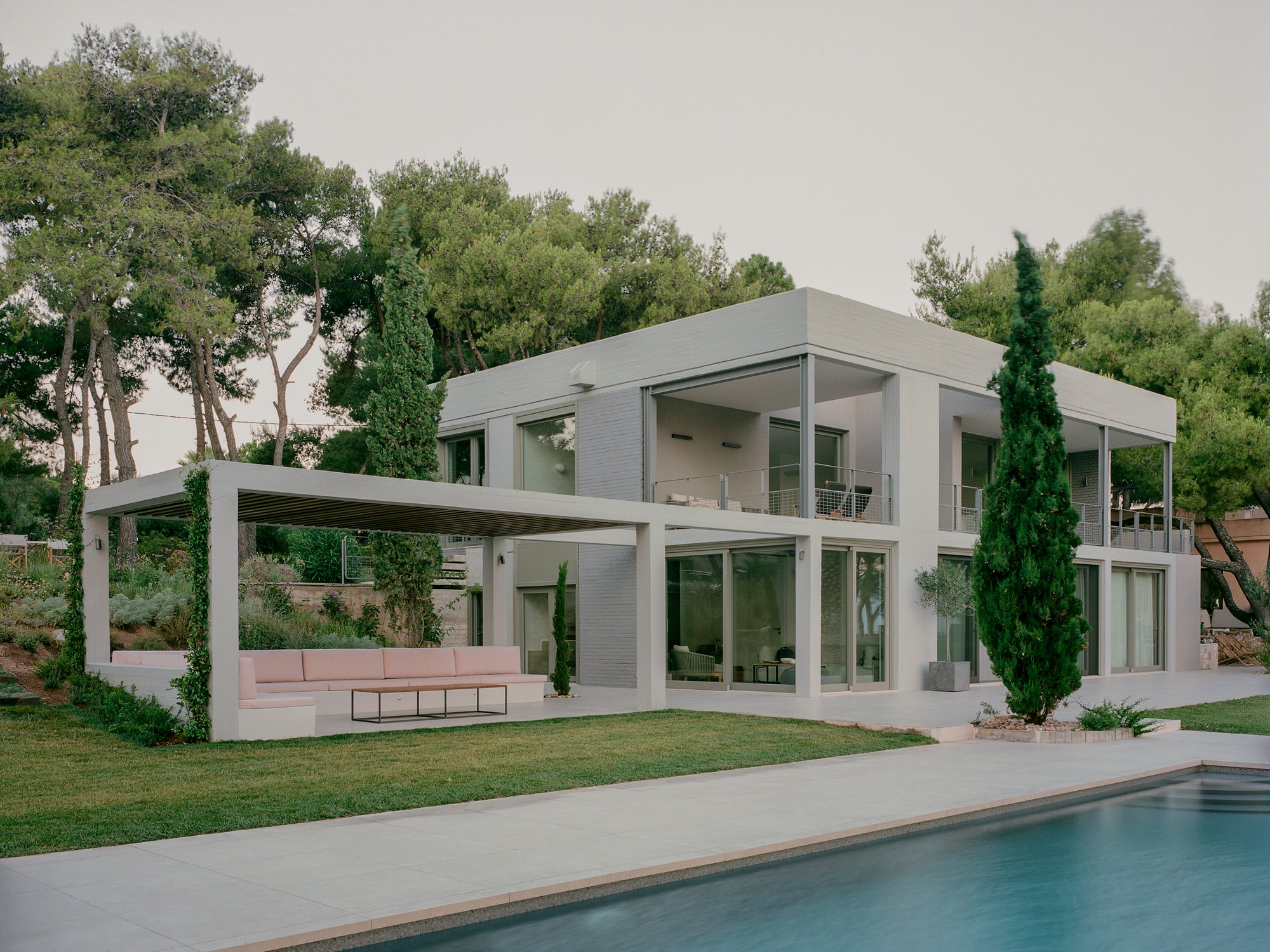 Neiheiser Argyros Strips a 1970s Greek House Back to Its Concrete Grid and Starts Again