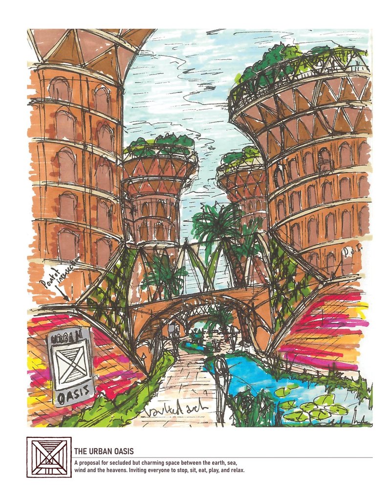 Urban Oasis: A Sustainable Architecture Proposal Rooted in Earth, Culture, and Climate