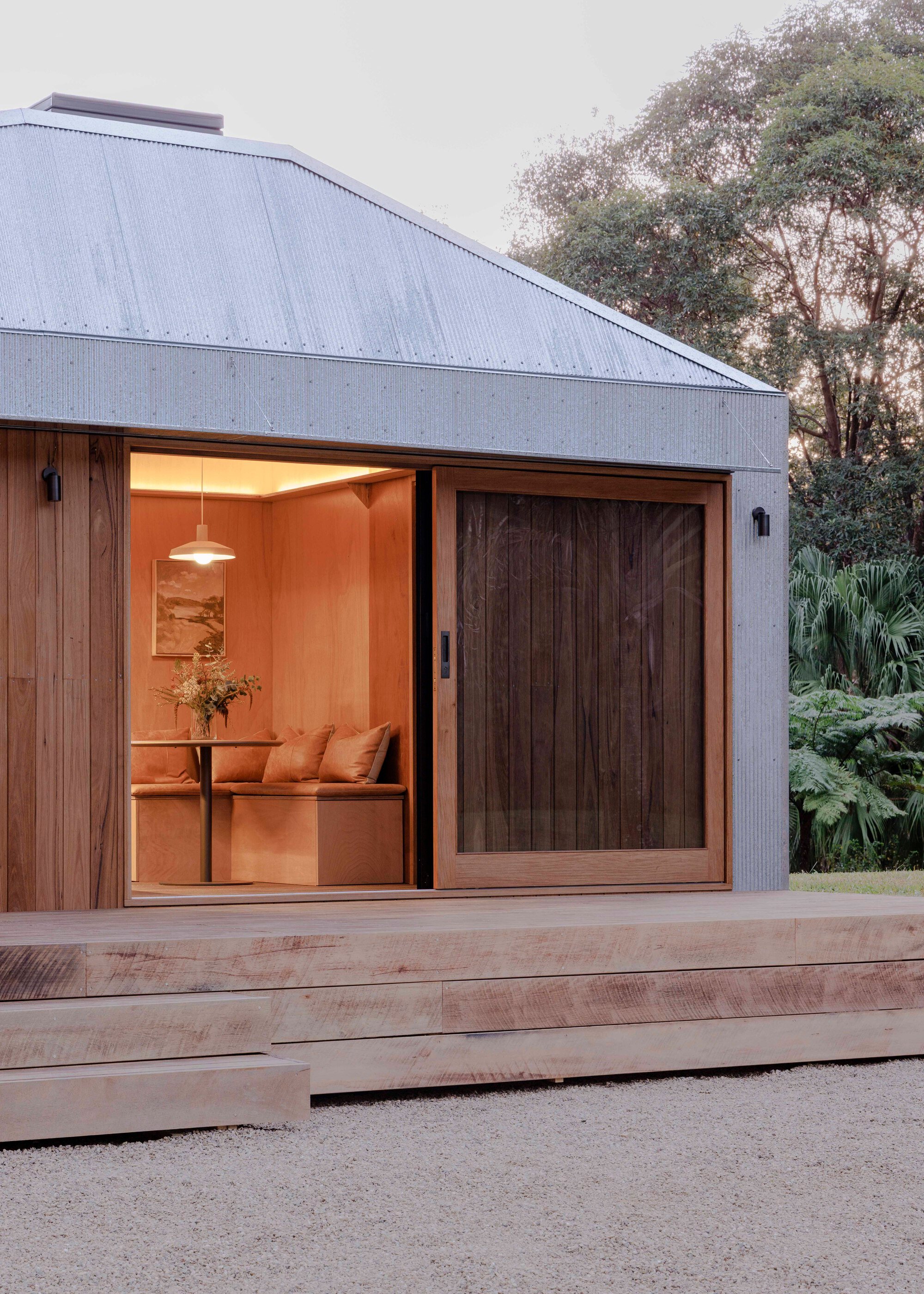 Hayley Pryor Architect Distills a Full Home into a Tiny Timber Pavilion in Byron Bay
