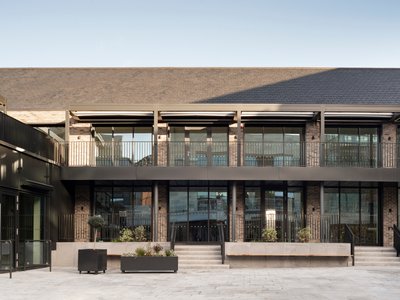 ALTU Architects Stitch Five Derelict Dublin Terraces into a Food Hall and Public Square
