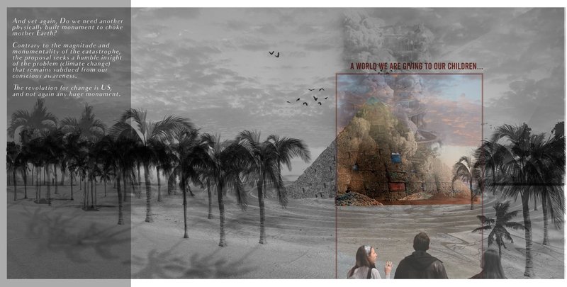 Eavesdropping the Future: A Sustainable Architecture Memorial Confronting Climate Change