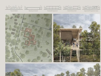 The Koala Pavilion: A Sustainable Architecture Approach to Wildlife Rehabilitation