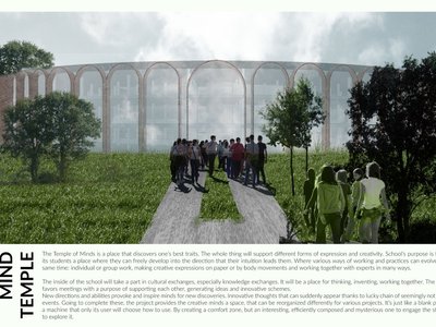 Temple of Minds: Reimagining Innovative School Architecture Through Creativity, Nature, and Human Connection