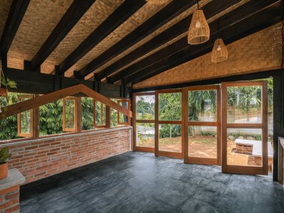 CAUKIN Studio Builds a Charred Timber Prayer Room and Community Center in Rural Indonesia