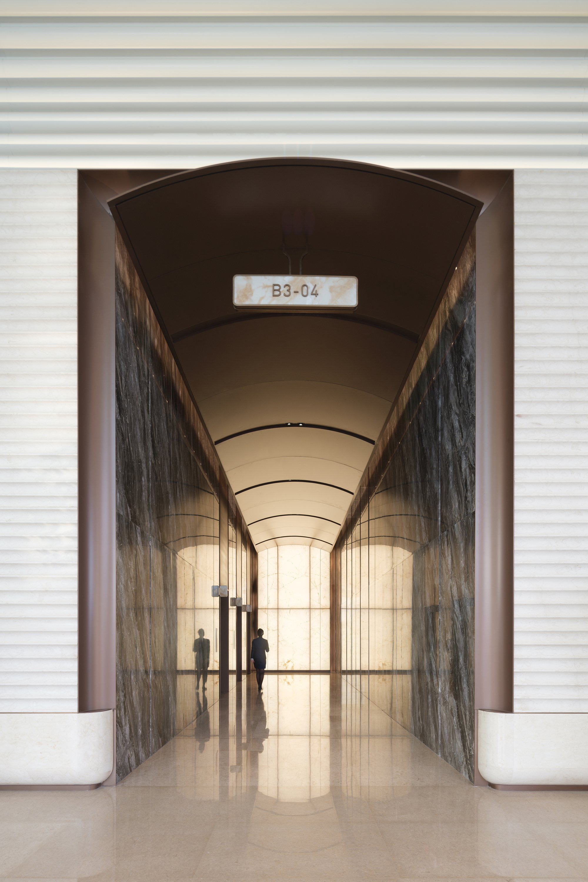 Guangzhou's Twin Towers Interiors Move Like Water