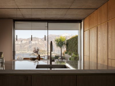 Tuckey Design Studio Resurrects an Abandoned Concrete Shell Above Lake Como