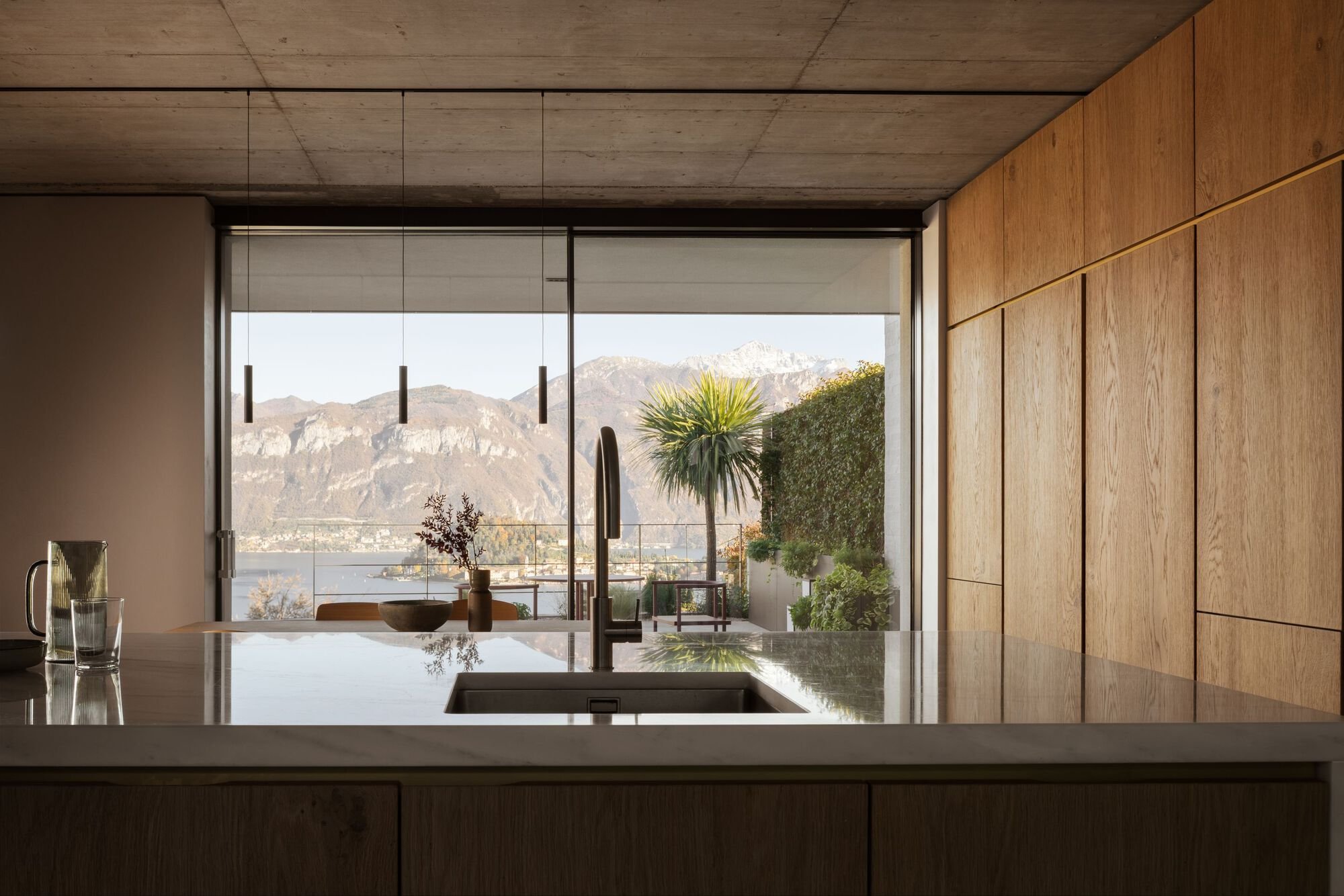 Tuckey Design Studio Resurrects an Abandoned Concrete Shell Above Lake Como