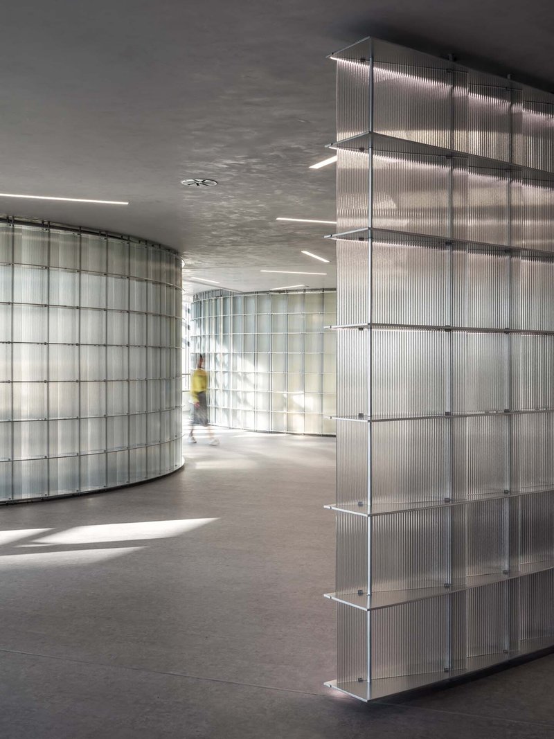 HCCH Studio Wraps a Shanghai High-Rise Office in Curved Walls of Translucent Glass