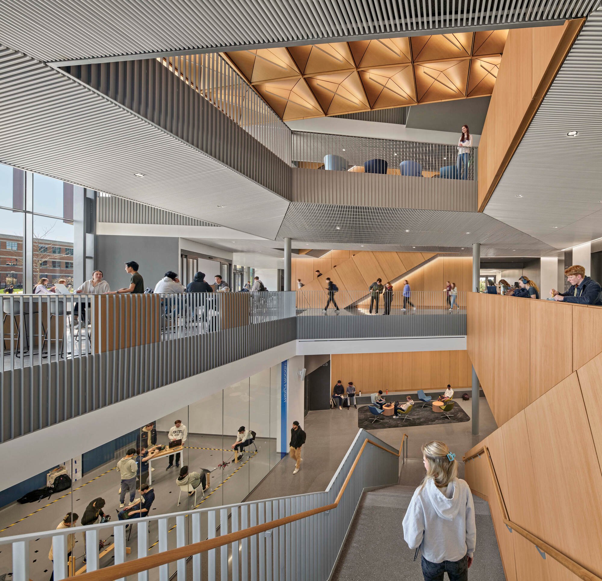 Payette's ECoRE Building Anchors Penn State's New Engineering Precinct with a 280,000 SF Research Hub
