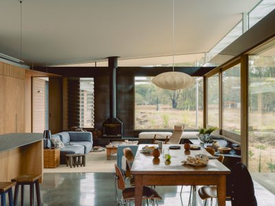 Not All Architecture Grounds a Timber Retreat in Victoria's Coastal Bushland