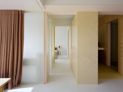 OUJ Rewires a 72-Square-Meter Taipei Apartment for Multigenerational Living After the Pandemic