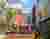 Morag Myerscough Fills a Sheffield Hospital Courtyard with Color, Wood, and Joy