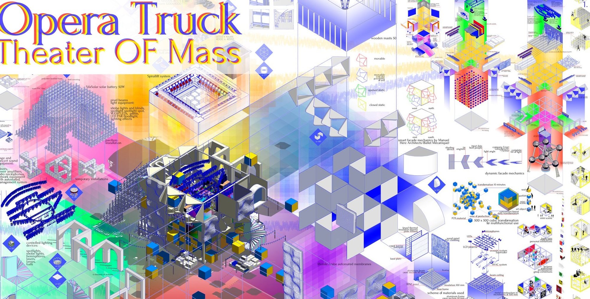 Opera Truck: Theater of Mass Redefines Transformable Architecture for Urban Performance Spaces