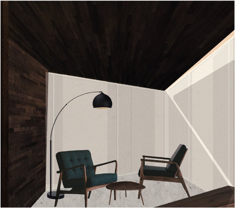 The counselling room offers a quiet and intimate environment designed for emotional support and private conversations.