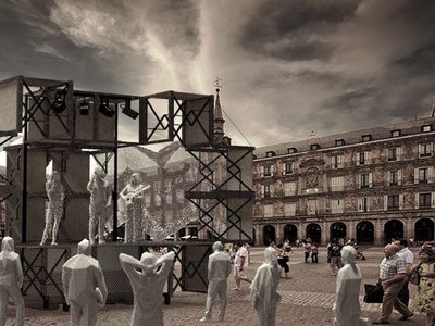 The Interfusion: Mobile Performance Architecture Reconnecting Art and Public Space