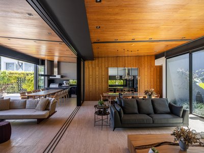 Arquitetos Associados Strips a São Paulo House Back to Its Bones and Rebuilds It in Timber