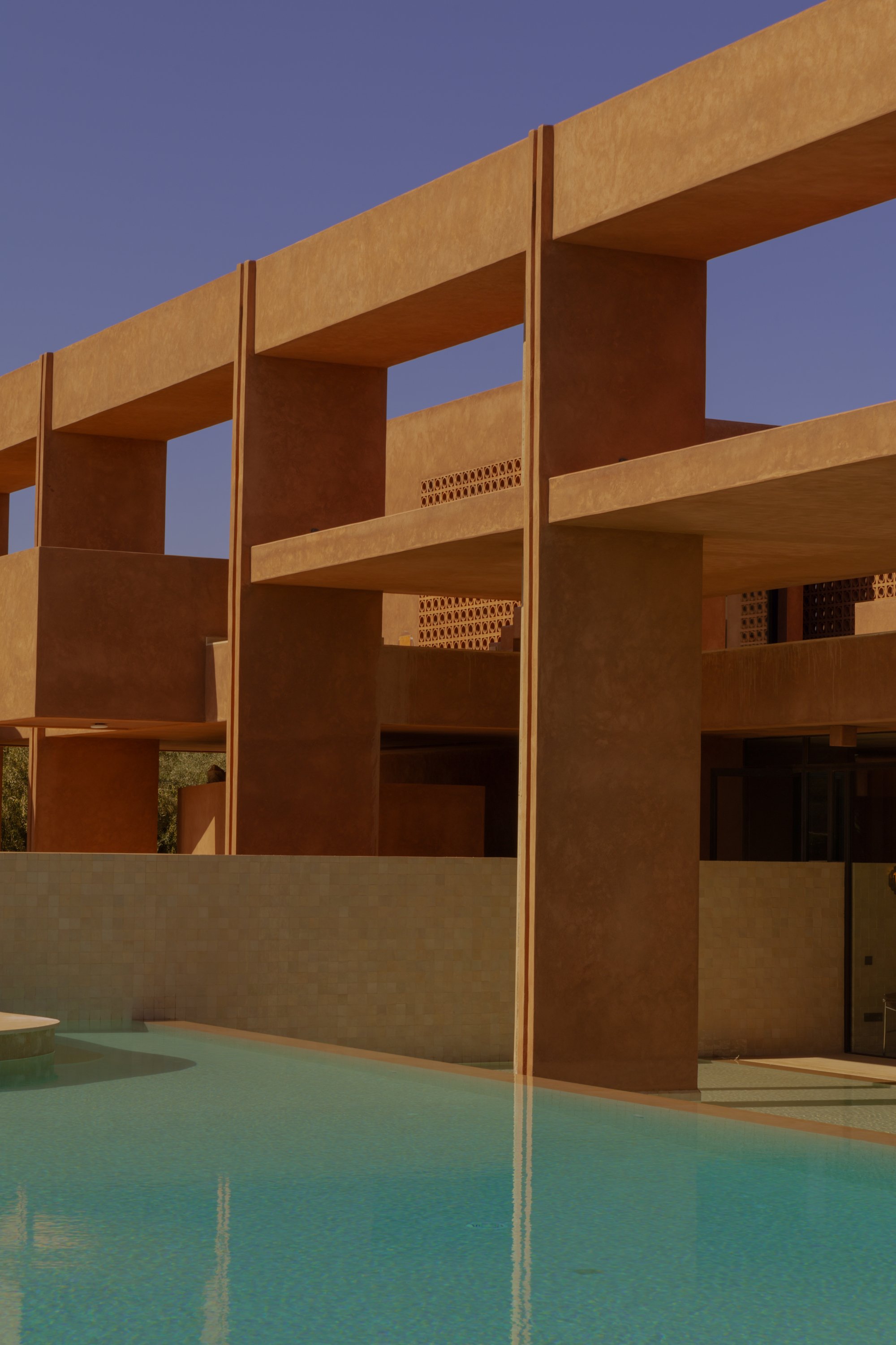 CD Architectes Builds a Terracotta Hospitality Villa at the Foot of Morocco's Atlas Mountains