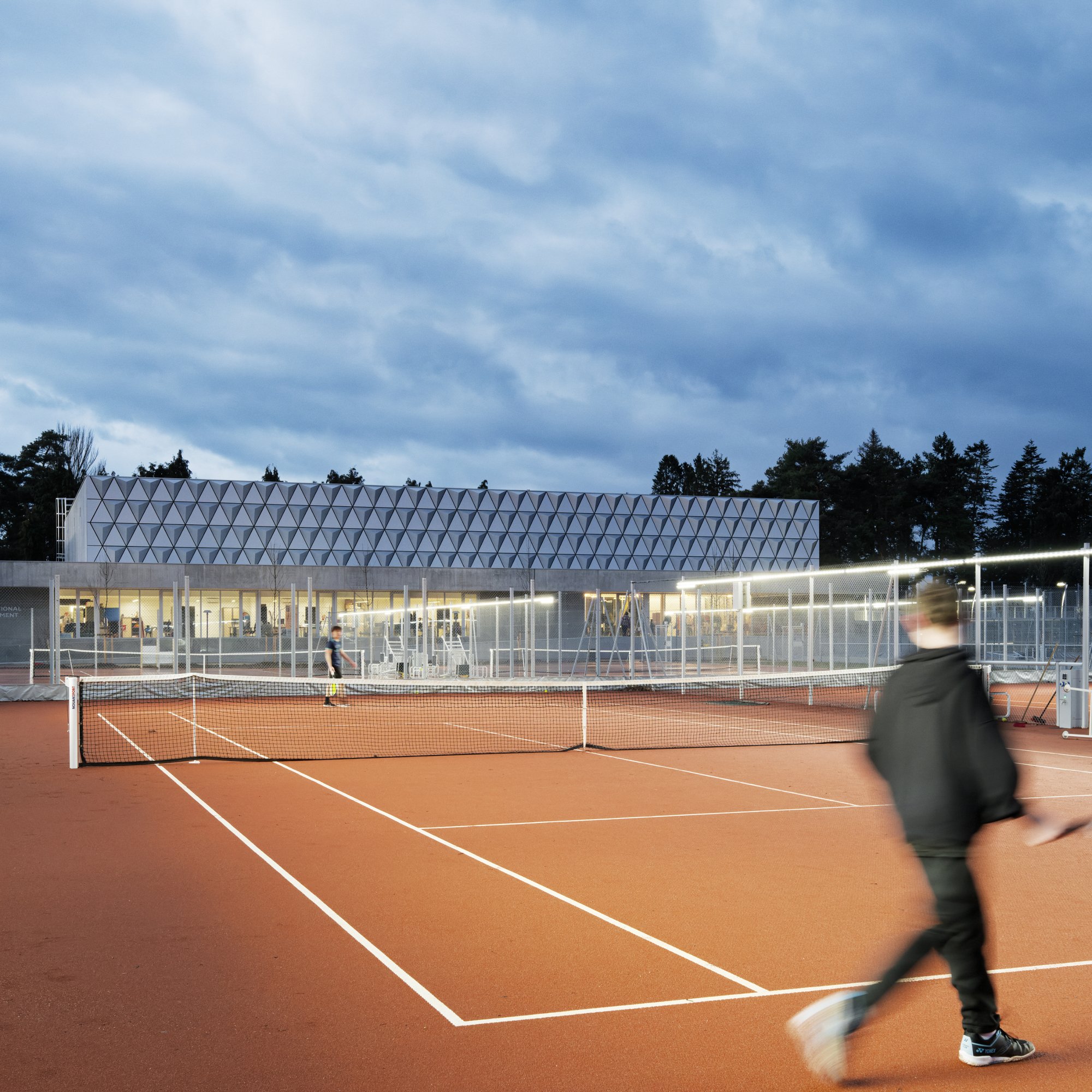 Comte and Vollenweider Rebuild a Century-Old Tennis Club on the Shores of Lake Allier
