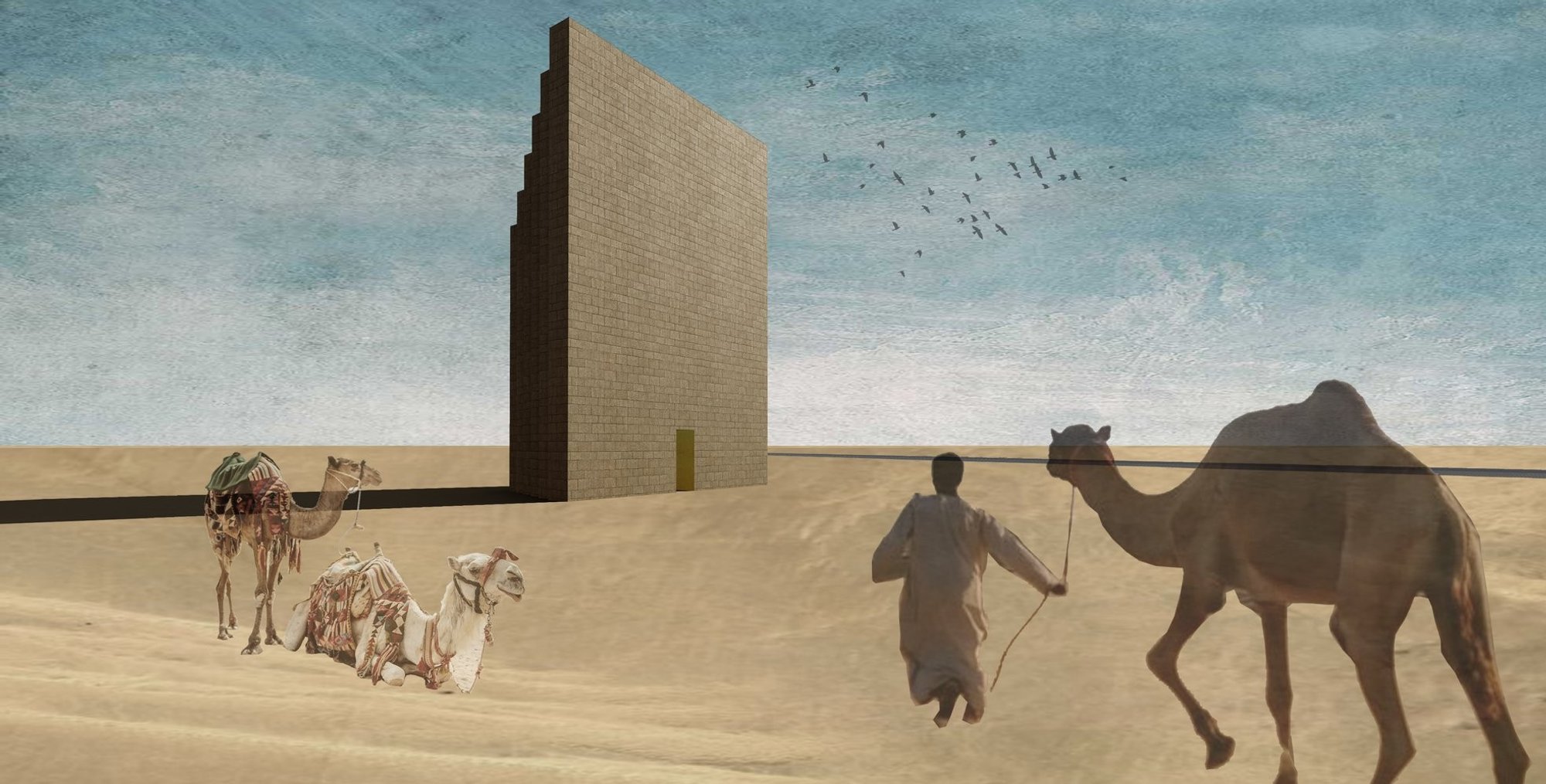 Climate Change Architecture: The Triumphal (?) Arch by Kirill Balashov