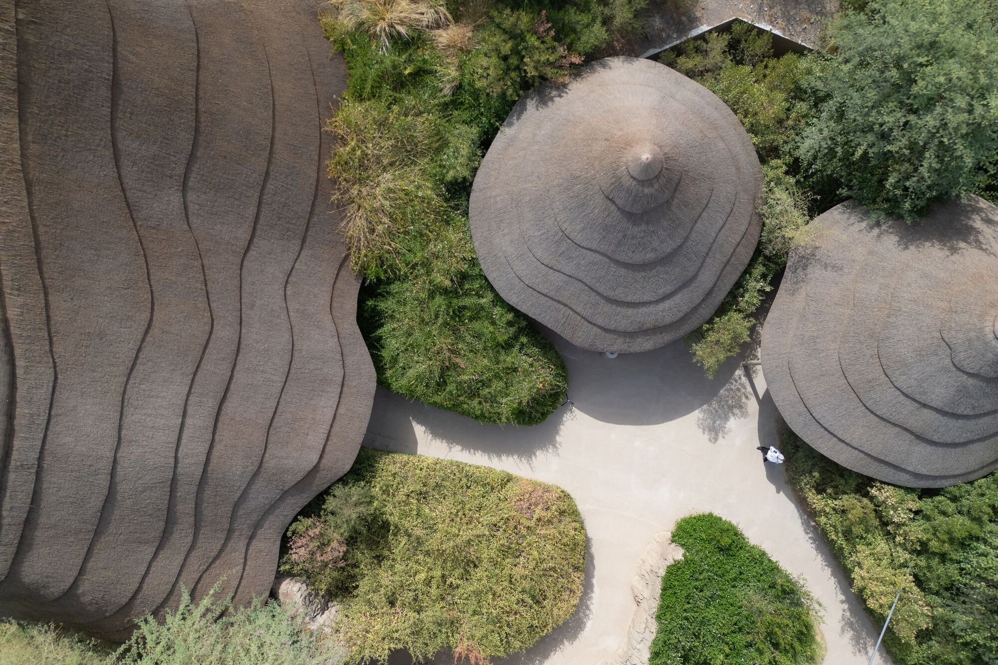 Urko Sanchez Architects Plants an African Vernacular Village in a Sharjah Nature Reserve