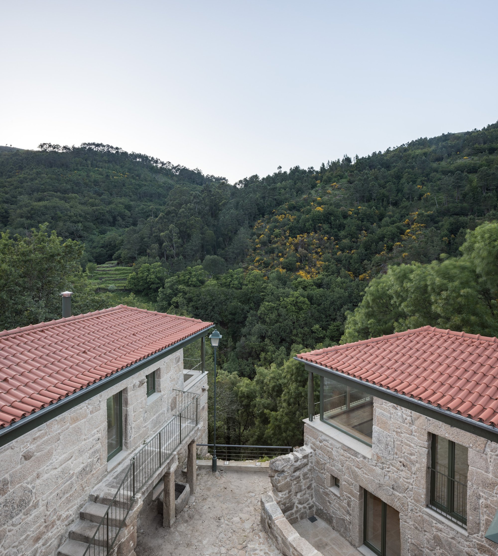 oitoo Converts Two Granite Ruins into a Pair of Retreat Houses in Portugal's Peneda-Gerês National Park