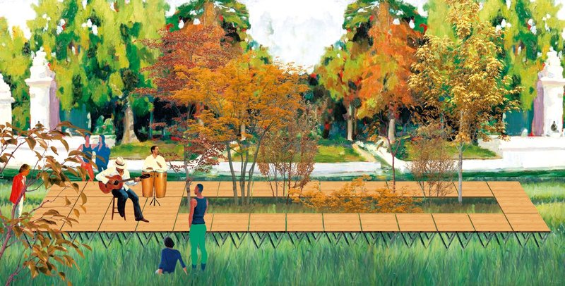 Art Oasis: A Vision for Sustainable Urban Design and Public Art Architecture