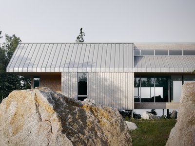 Omar Gandhi Spans a Nova Scotia Valley with a House That Barely Touches the Ground