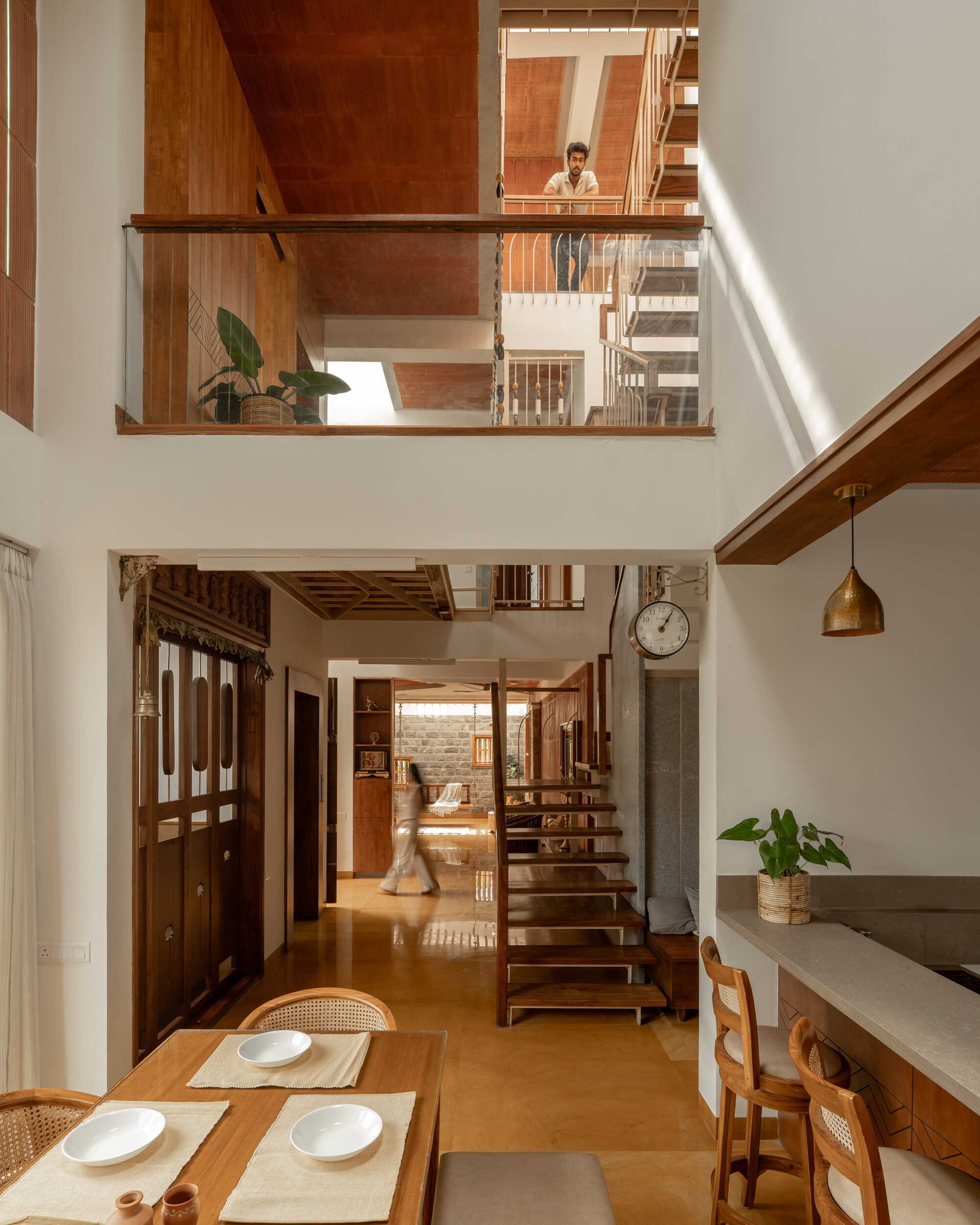 Wright Inspires Builds a Courtyard House in Bengaluru Around Light, Brick, and Three Generations