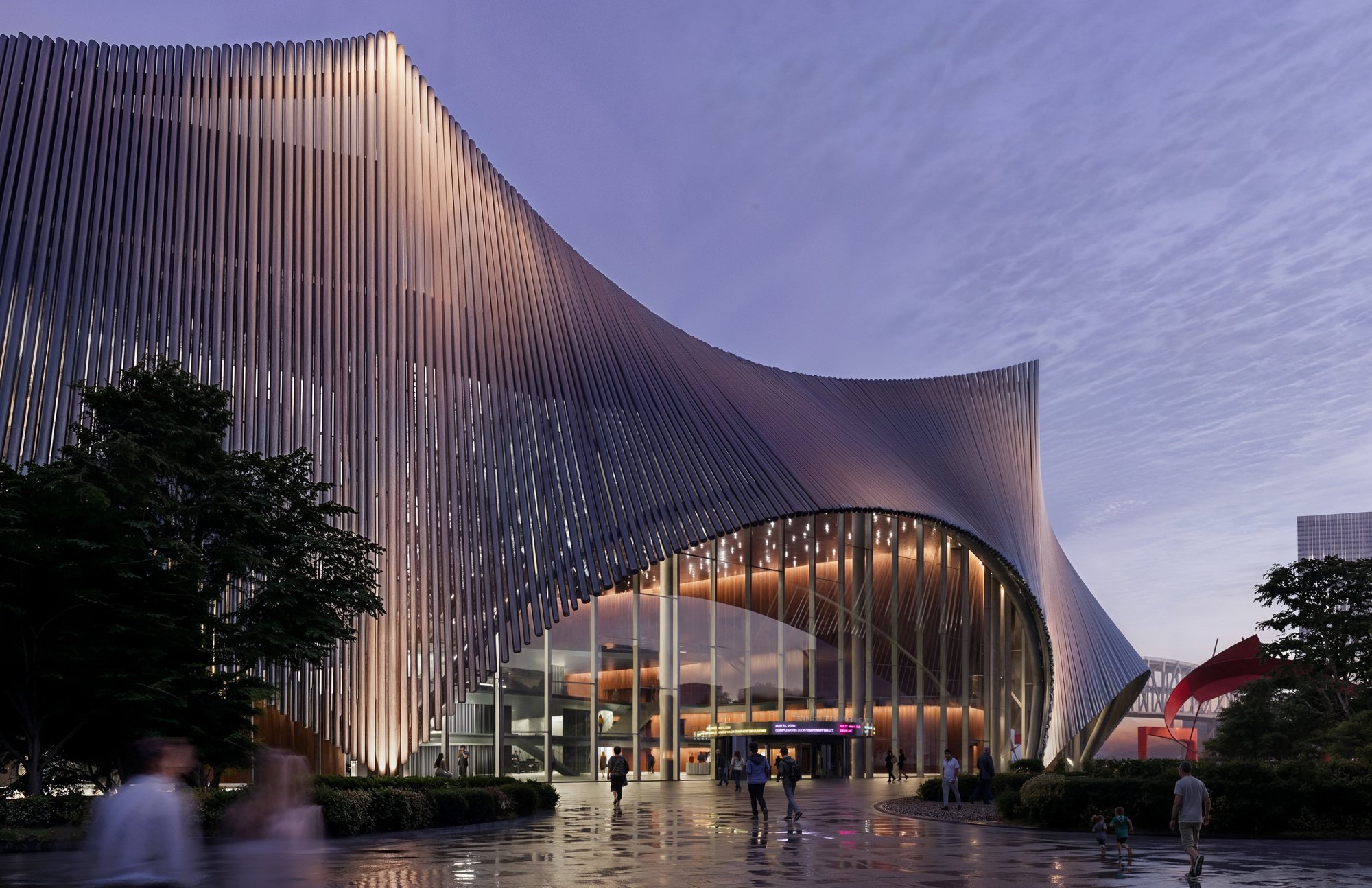 BIG, William Rawn Associates, and HASTINGS Wrap Nashville's New Performing Arts Center in a Metal Curtain