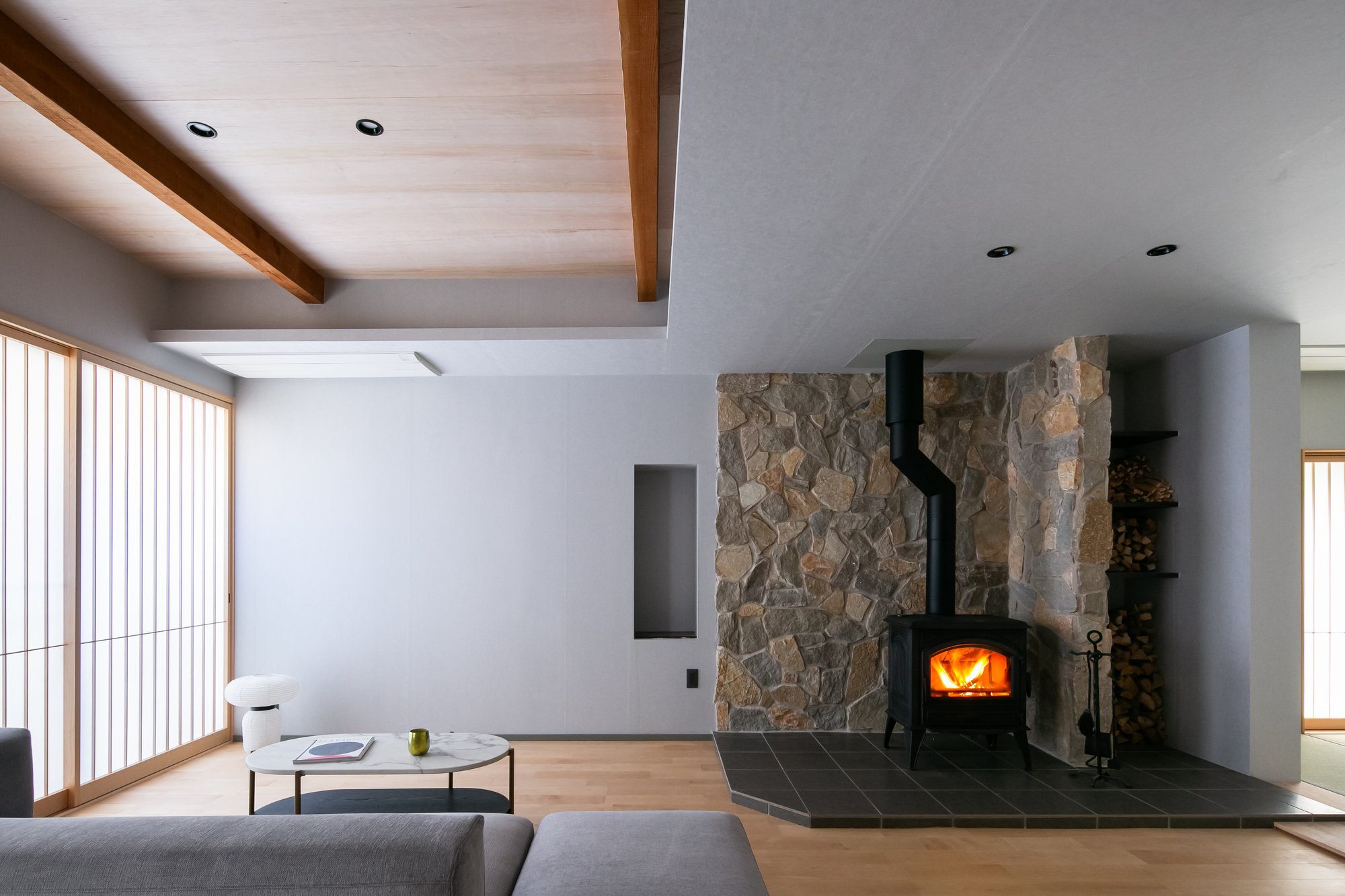 Coil Kazuteru Matumura Architects Turns an Osaka Lodging House into a Tactile Retreat for Travelers