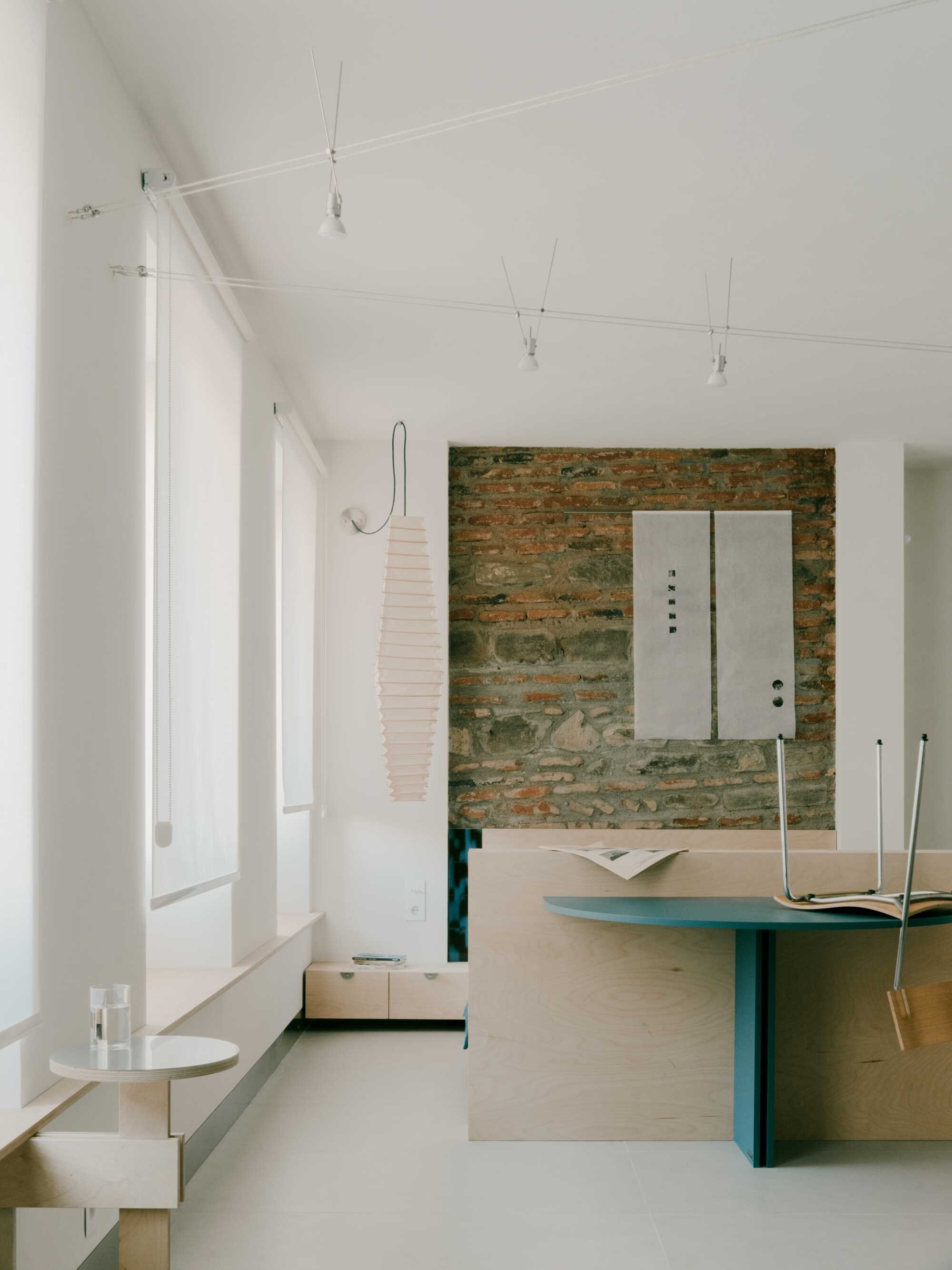 studio2AM Packs a Full Material Palette into a 38-Square-Meter Tbilisi Rental