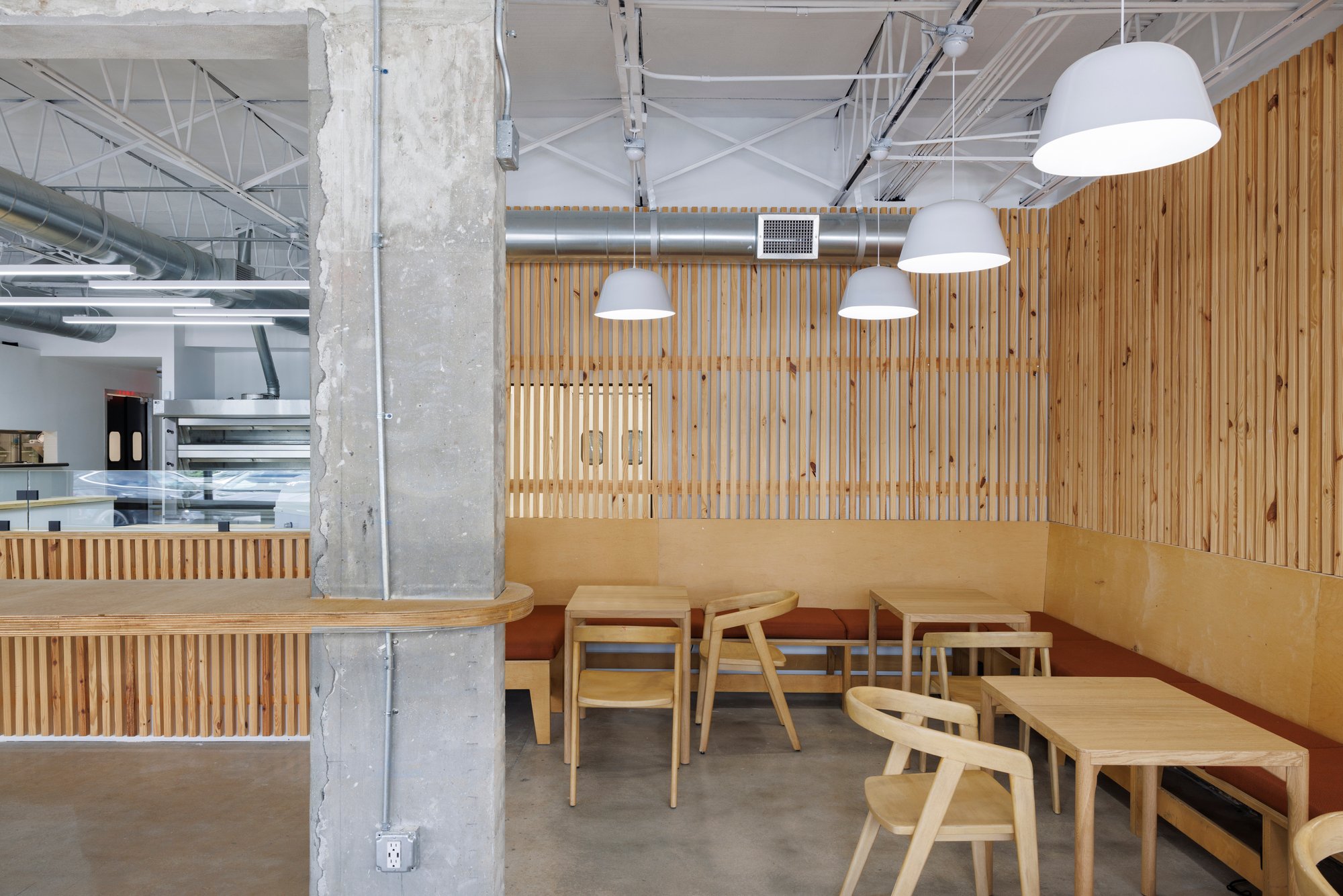Acta Studio Lines a Miami Bakery in Handmade Latticed Wood That Doubles as Architecture