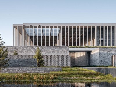 JSPA Design Wraps an Oatmeal Factory in Brick and Concrete to Build a World Apart in Rural China