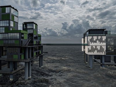 Proximity Island: Reimagining Offshore Infrastructure Through Adaptive Reuse Architecture