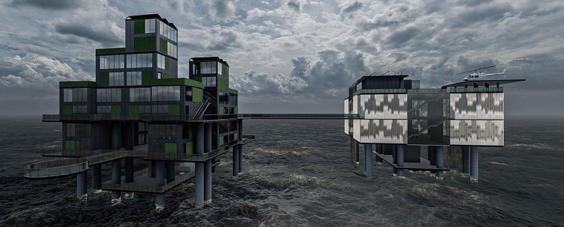 Proximity Island: Reimagining Offshore Infrastructure Through Adaptive Reuse Architecture