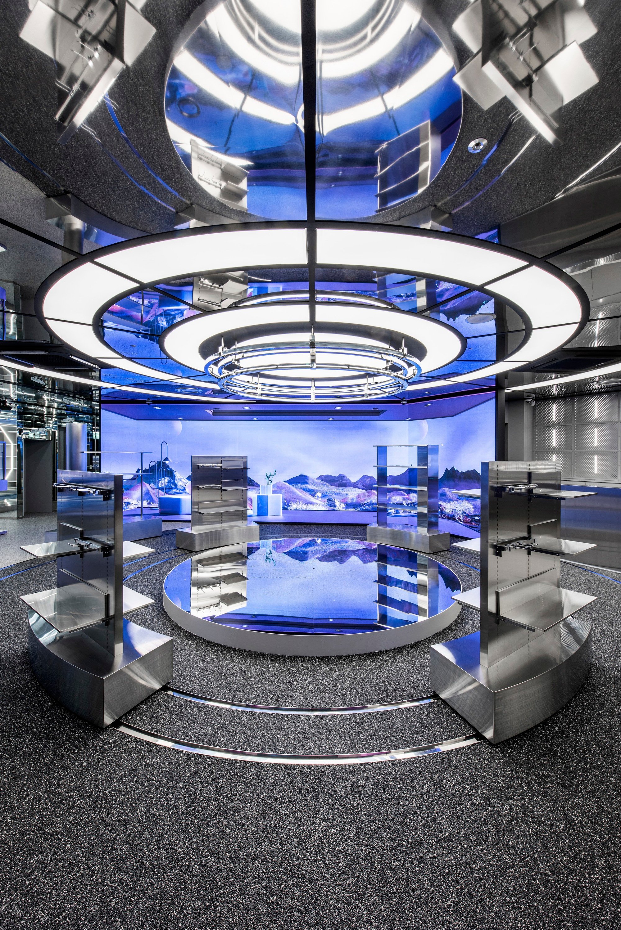 NiiiZ Design Lab Builds a K-Pop Universe Beneath a Seoul Forest Tower