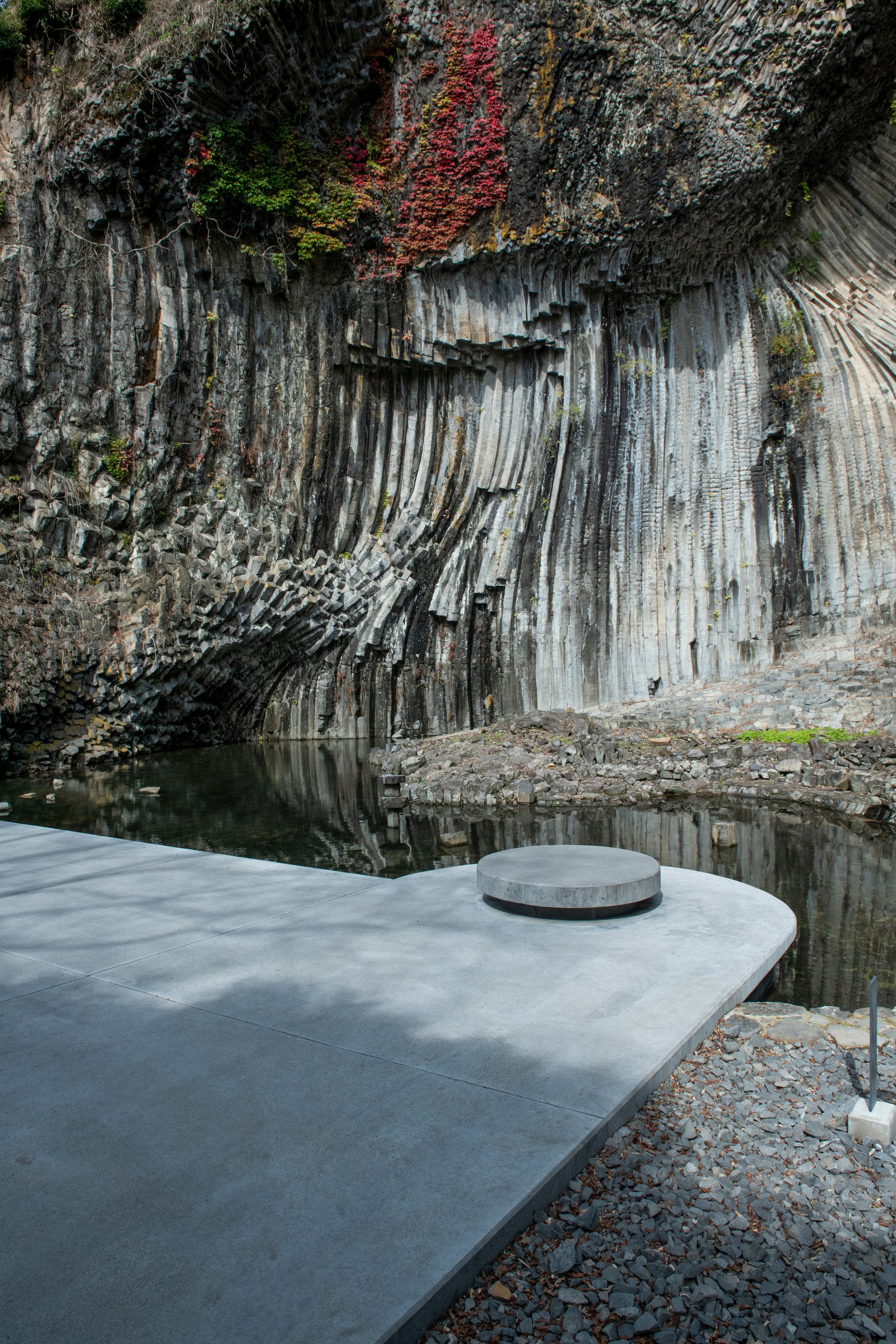 CASE-REAL Designs a Minimal Landscape to Let 1.6-Million-Year-Old Basalt Speak for Itself