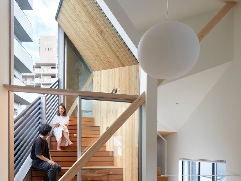 Alphaville Architects Stack Courtyard Gardens Vertically in a Narrow Kyoto Townhouse