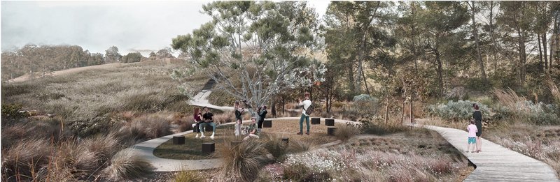 A landscaped habitat designed for education, ecological awareness, and respectful wildlife encounters.