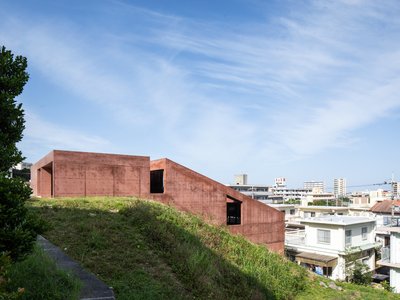 Matsuyama Architect and Associates Carve a Five-Level Family Home into an Okinawan Hilltop