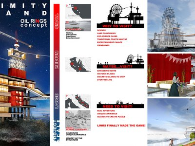 Oil Rings: Adaptive Reuse Architecture Reimagines Offshore Oil Rigs as Floating Innovation Islands
