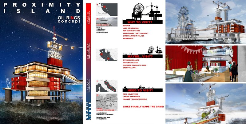 Oil Rings: Adaptive Reuse Architecture Reimagines Offshore Oil Rigs as Floating Innovation Islands