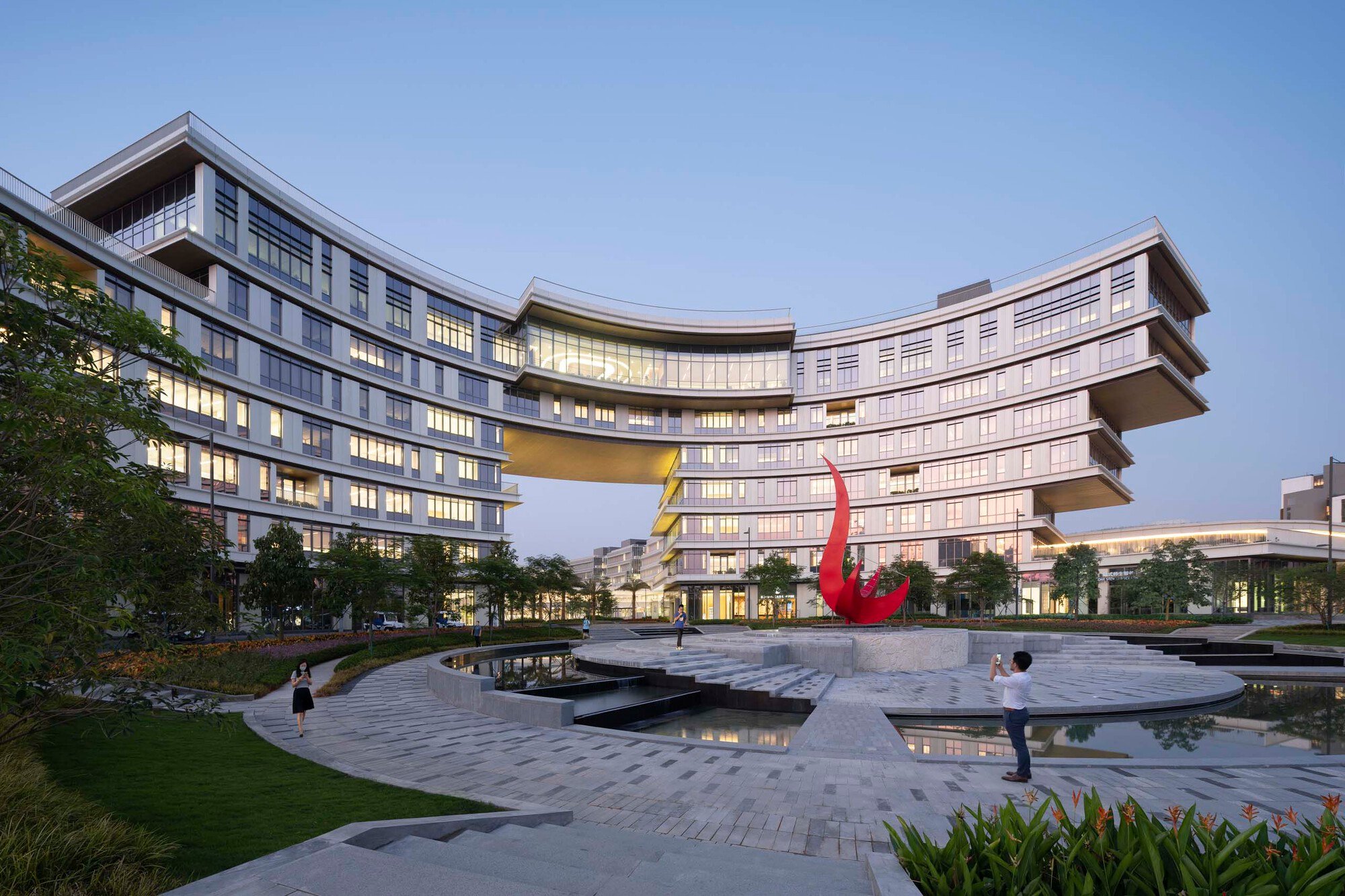 KPF Builds a 267-Acre University Campus in Guangzhou Designed Around Wind and Water
