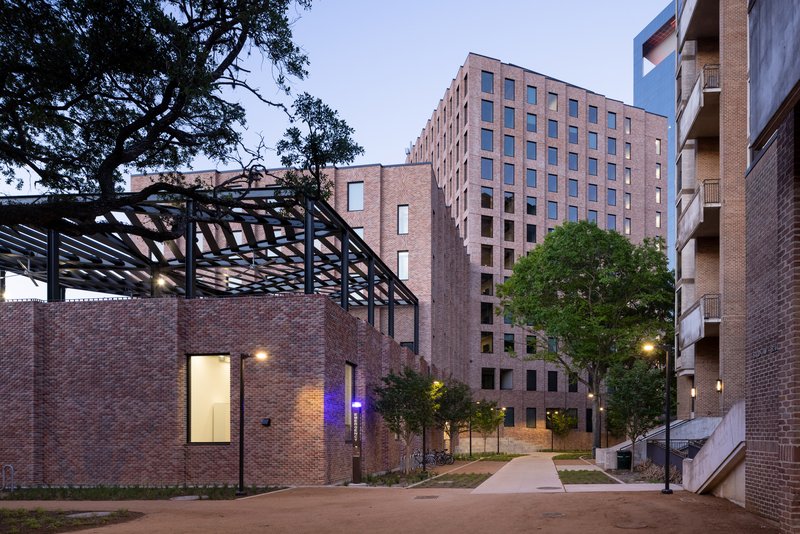 Barkow Leibinger Wraps a Brutalist Tower in Brick at Rice University's Sid Richardson College