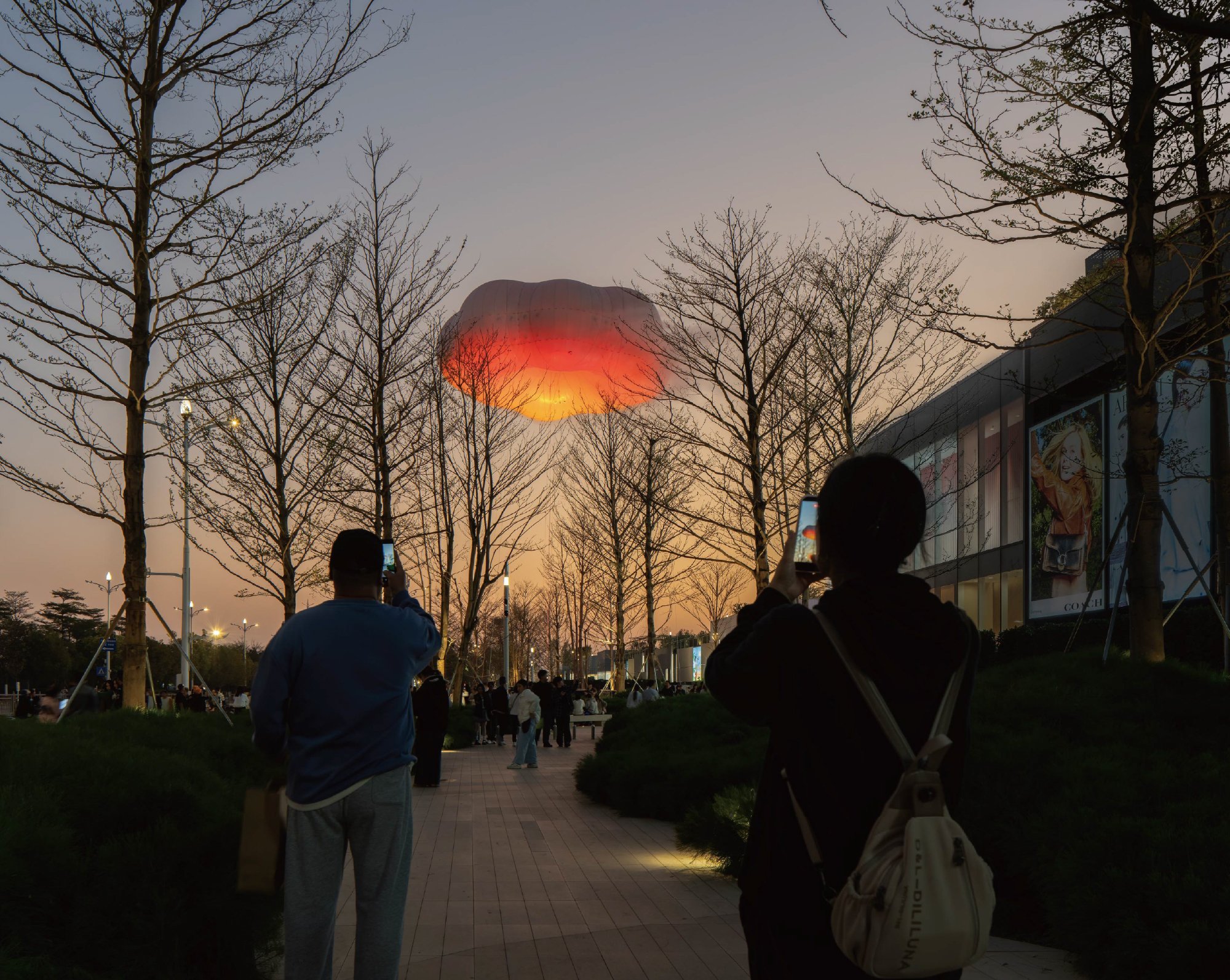 PILLS Floats a Living Cloud Above Dongguan's First Premium Outlet Village