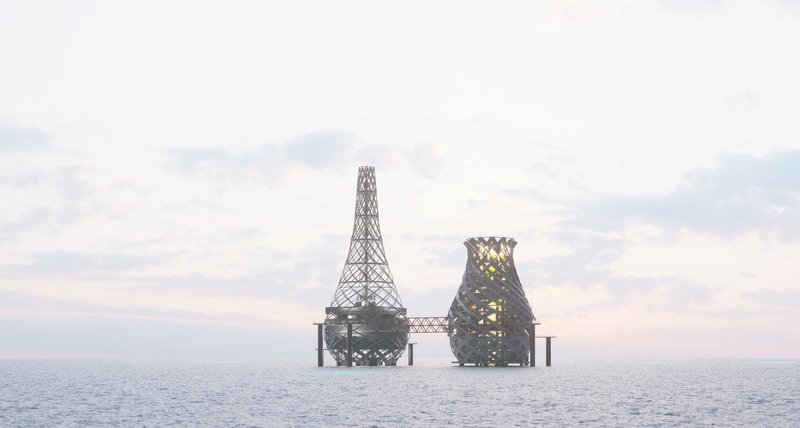 The Hyper Armida: A Visionary Underwater Architecture Project Reimagining Offshore Living